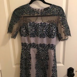 Lace Topshop dress